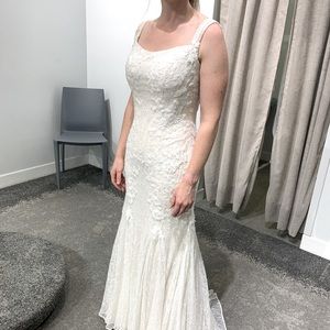 *New* Melissa Sweet Trumpet Lace Wedding Dress